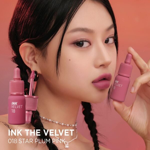 Peripera Ink Velvet - 18 Star Plum Pink  4g - Image 2