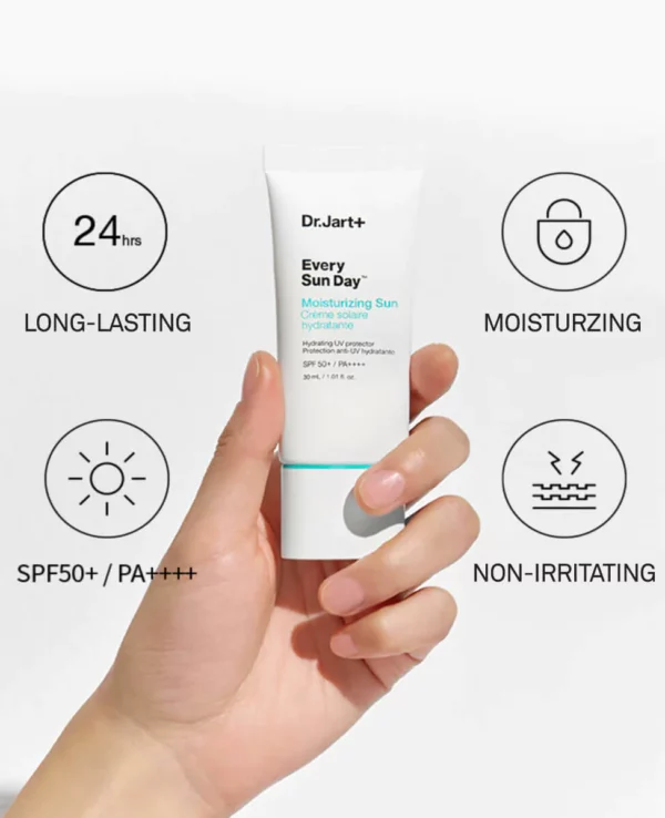 Dr.Jart+ Every Sun Day Moisturizing Sun SPF 50+ / PA++++ 30ml - Image 3
