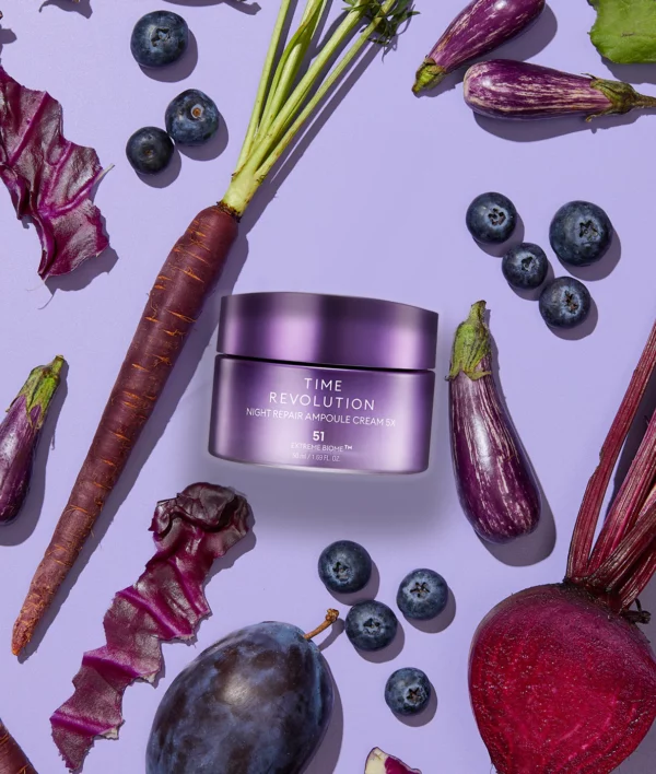Missha Time Revolution Night Repair Ampoule Cream 5x 50ml - Image 2