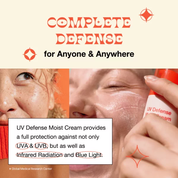 By Wishtrend  UV Defense Moist Cream SPF 50+/PA++++ 50g - Image 3