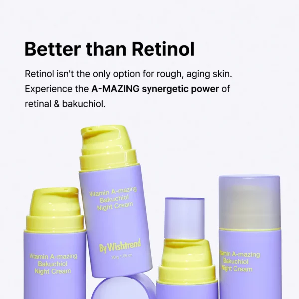 By Wishtrend Vitamin A-mazing Bakuchiol Night Cream 30g - Image 5