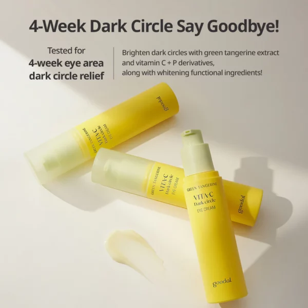Goodal Green Tangerine Vita C Dark Circle Eye Cream 30ml - Image 4