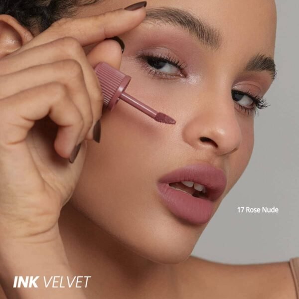 Peripera Ink Velvet - 17 Rosy Nude  4g - Image 4