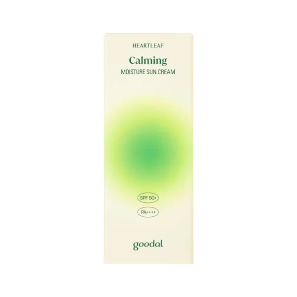 Goodal  Heartleaf Calming Moisture Sun Cream SPF 50/PA++++ 50ml - Image 4