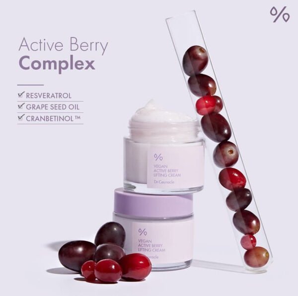 Dr. Ceuracle  Vegan Active Berry Lifting Cream 75g - Image 2