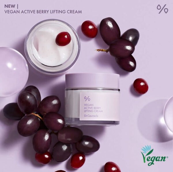Dr. Ceuracle  Vegan Active Berry Lifting Cream 75g - Image 4